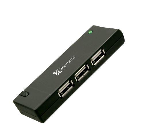 ACC HUB USB 2,0 4 PUERTOS BLACK