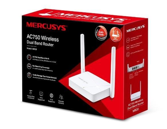 TP LINK ROUTER WIFI AC750 MERCUSYS (2ANT)