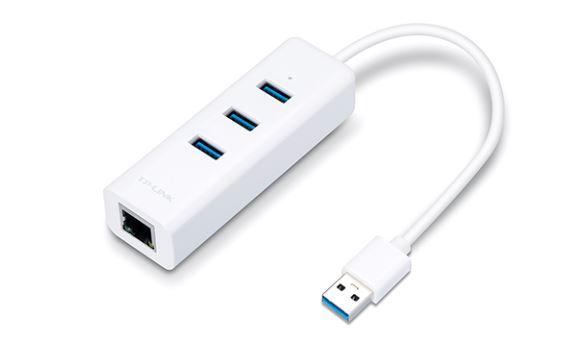 ACC.TP LINK USB 3.0 3-PORT HUB & GIGA ETH ADAPTER