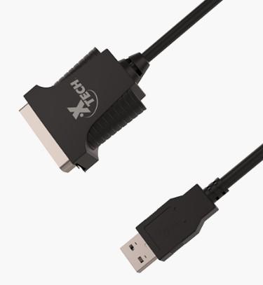 CABLE USB 2.0 MACHO A PUERTO PARALELO 1.8M