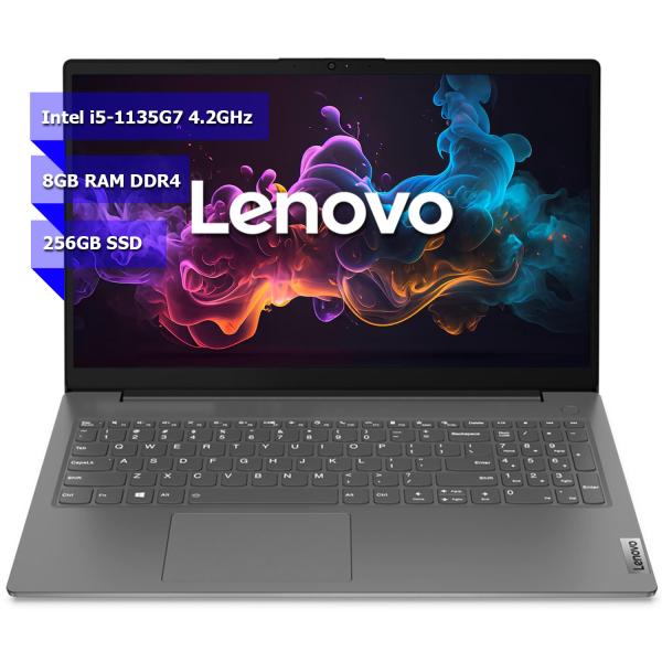 NOTEBOOK LENOVO V15-ITL I5-1135G7 8GB256SSD FDS 1YOS