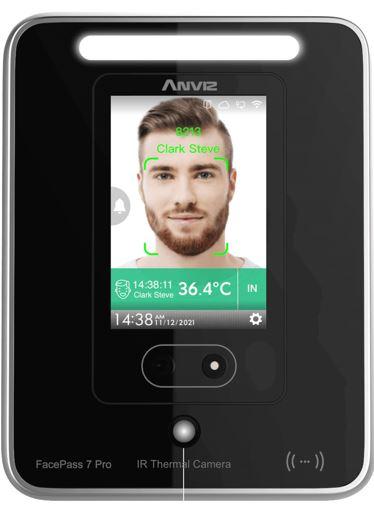 C.ACCESO ANVIZ FACIAL RFID PIN 3000 USER WIFI CLOUD S/F