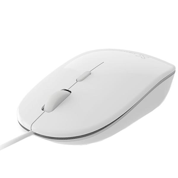 PERIFERICO MOUSE USB KLEAR WHITE