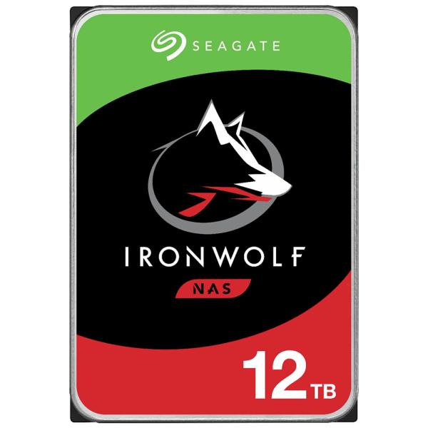 SEAGATE UNIDAD DE DISCO DURO IRONWOLF 12TB NAS