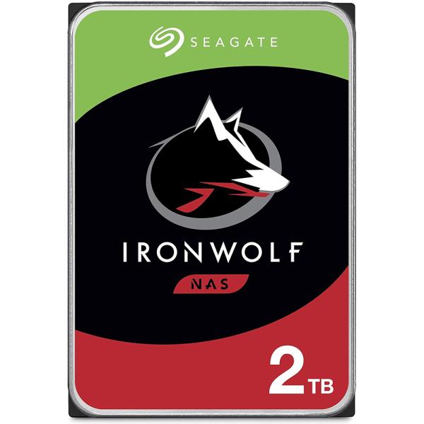 SEAGATE UNIDAD DE DISCO DURO IRONWOLF 2TB NAS