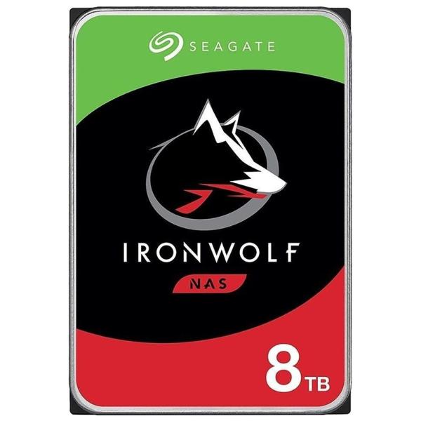 SEAGATE UNIDAD DE DISCO DURO IRONWOLF 8TB NAS