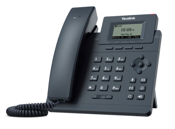 VOIP YEALINK TEL.IP SIP 1 LINEA NO POE C/FUENTE