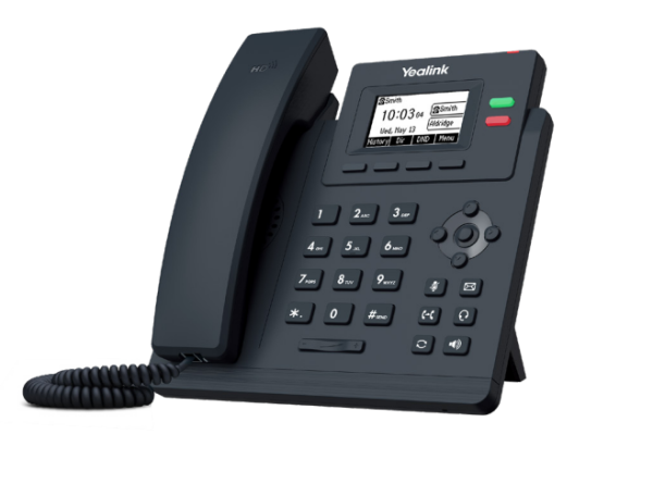 VOIP YEALINK TEL.IP SIP 2 LINEAS NO POE C/FUENTE