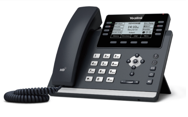 VOIP YEALINK TEL.IP SIP 12 LINEAS POE GIGA S/FUENTE