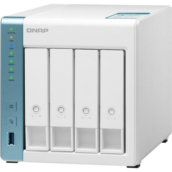 STORAGE QNAP NAS 4-BAY 4 CORE 1.7GHZ 1GB